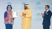 Proses seleksi dan penentuan pemenangnya dilakukan oleh lembaga independen Ernst & Young dan diselenggarakan oleh World Government Summit. Istimewa/@smindrawati.