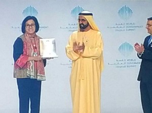 Sri Mulyani Bahas Ekonomi Digital dengan Bos IMF