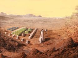 Gambaran Pemukiman Manusia di Mars yang Memukau