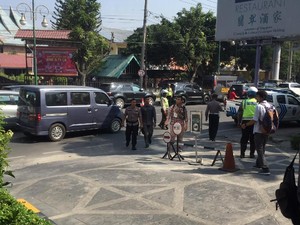 Polisi Jaga Ketat Lokasi Penetapan Calon Gubernur Sumut