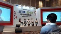 Presiden Direktur Astra Internasional Tbk Prijono Sugiarto mengatakan, bahwa pihaknya akan merealisasikan penyuntikan modal kepada Go-Jek sebesar US$ 150 juta, angka itu setara dengan Rp 2,025 T (kurs Rp 13.500).
