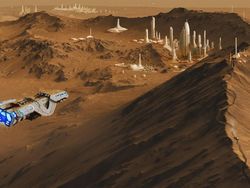 Gambaran Pemukiman Manusia di Mars yang Memukau