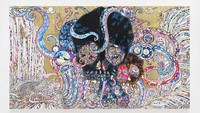 Bentuk gurita raksasa juga terlihat dii patung dan lukisan-lukisan lainnya.  Foto: Rachel Topham, Vancouver Art Gallery