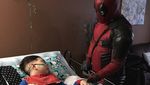 Real Hero! Kisah Sedih Cosplayer Deadpool dan Anak Pengidap Kanker