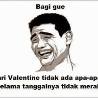  Yang terpenting hari Valentine bukan tanggal merah. Foto: Istimewa