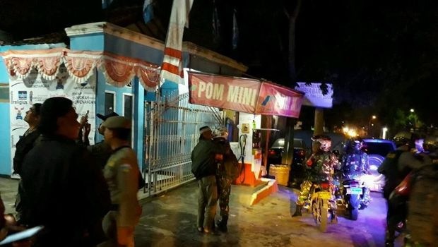 TNI-Polri Gelar Patroli Jelang Penetapan Paslon Pilbup Garut
