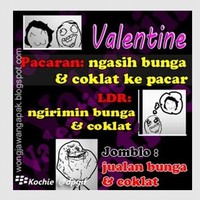 Jomblo lebih baik jualan cokelat atau bunga saja. Foto: Istimewa