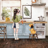 Memasak juga biasa dilakukan wanita untuk sejenak melepaskan beban pikiran yang ada. Foto: Instagram @_aeppol