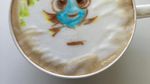 Ah, Lucunya  Snoopy dan Doraemon Dalam Goresan Latte Art Barista Nowtoo Sugi Ini!