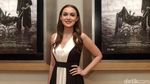 Stunning! Rianti Cartwright Anggun dengan Dress Monokrom