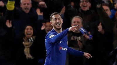 Hazard Pimpin Chelsea Hajar West Brom