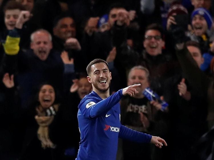 Hazard Pimpin Chelsea Hajar West Brom