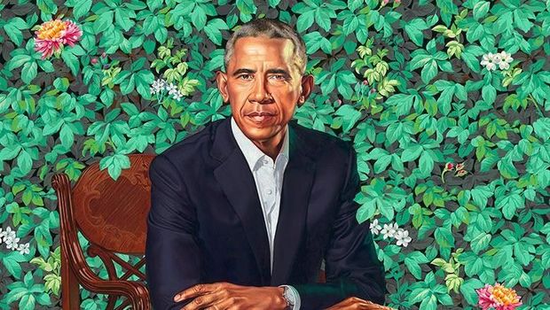 Lukisan Michelle dan Barack Obama Diboyong Tur Keliling
