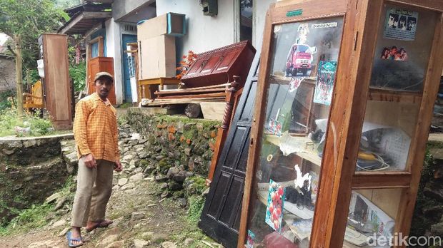 Tanah Gerak di Banjarnegara: 1 Dusun Dikosongkan, 4 Dusun Terisolir