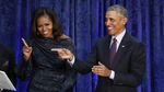 Lukisan Resmi Barack dan Michelle Obama Diungkap