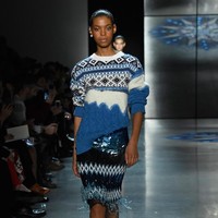 Fashion show Prabal Gurung di New York Fashion Week, di Galeri I, Spring Studio, New York City, Minggu 11/2/2018. (Photo by Frazer Harrison/Getty Images)