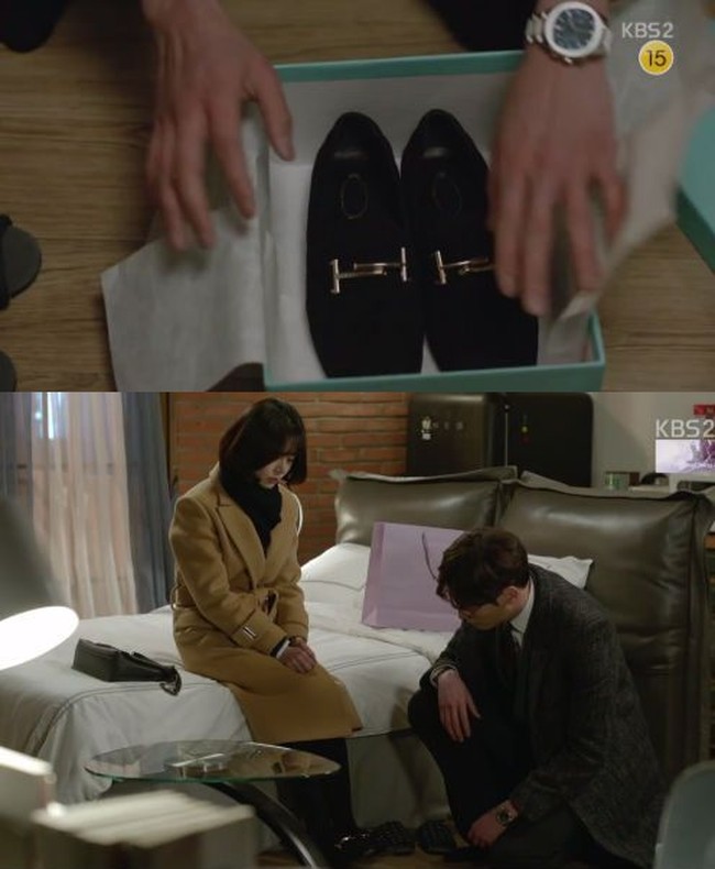 Sepasang sepatu cantik akan jadi kado Valentine terbaik untuk kekasih kamu. Seperti yang diberikan Nam Chi Woon untuk Jwa Yoon Yi di drama Jugglers. Tapi pastikan kamu tahu dulu ukuran sepatu pacarmu ya. Foto: Istimewa