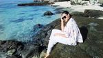 Foto: Liburannya Pungky Afriecia, Atlet Voli Cantik Indonesia