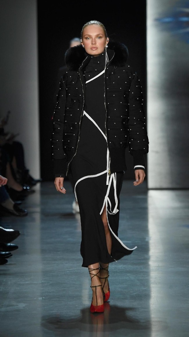 Fashion show Prabal Gurung di New York Fashion Week, di Galeri I, Spring Studio, New York City, Minggu 11/2/2018. (Photo by Frazer Harrison/Getty Images)