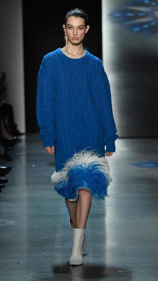 Fashion show Prabal Gurung di New York Fashion Week, di Galeri I, Spring Studio, New York City, Minggu 11/2/2018. (Photo by Frazer Harrison/Getty Images)