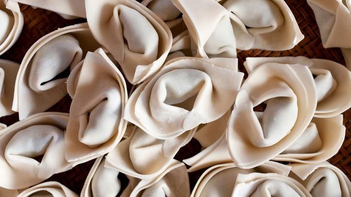 wonton atau pangsit untuk imlek