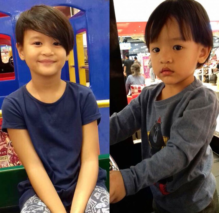 Sky dan Snow, Anak Ernest Prakasa yang Super Imut