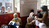 Hari ini puskesmas mengadakan suntik difteri dari kelas 1 hingga kelas 6.
