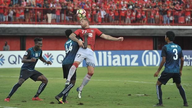 Babak Pertama: Bali United Unggul 2-0 Atas Yangon United