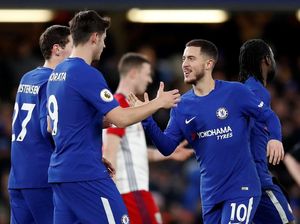 Hazard Dua Gol, Chelsea Benamkan West Brom 3-0