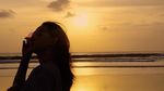 Foto: Liburannya Pungky Afriecia, Atlet Voli Cantik Indonesia