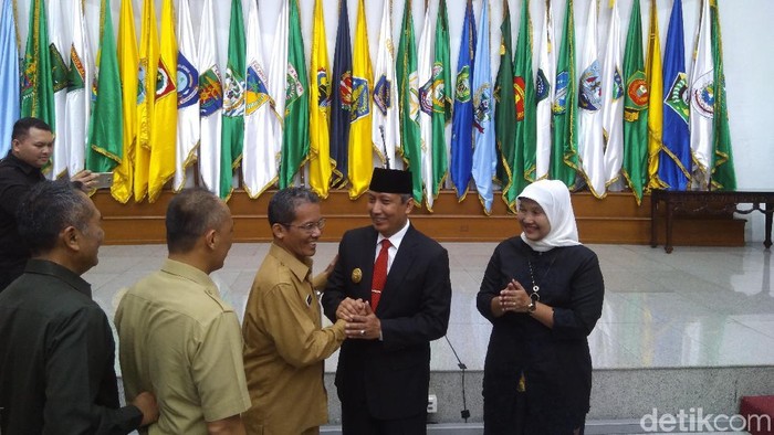 Tjahjo Lantik Pjs Gubernur Lampung, Minta Stabilitas Keamanan Dijaga