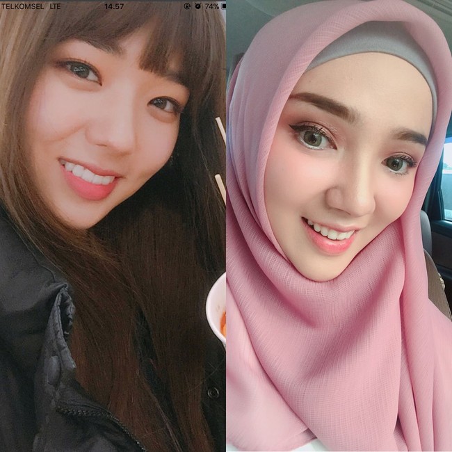 Pemeran utama yang memerankan tokoh robot, Chae Soo-Bin baru-baru ini disebut mirip dengan salah satu selebgram cantik Indonesia, Ayu Indriati. Netizen ramai berkomentar di Instagram wanita berhijab itu. Foto: Instagram