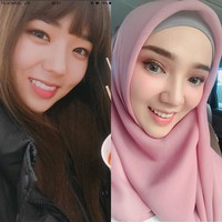 Pemeran utama yang memerankan tokoh robot, Chae Soo-Bin baru-baru ini disebut mirip dengan salah satu selebgram cantik Indonesia, Ayu Indriati. Netizen ramai berkomentar di Instagram wanita berhijab itu. Foto: Instagram