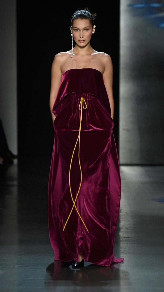 Fashion show Prabal Gurung di New York Fashion Week, di Galeri I, Spring Studio, New York City, Minggu 11/2/2018. (Photo by Frazer Harrison/Getty Images)