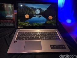 Penampakan Swift 3, Notebook Acer Berkekuatan Ryzen