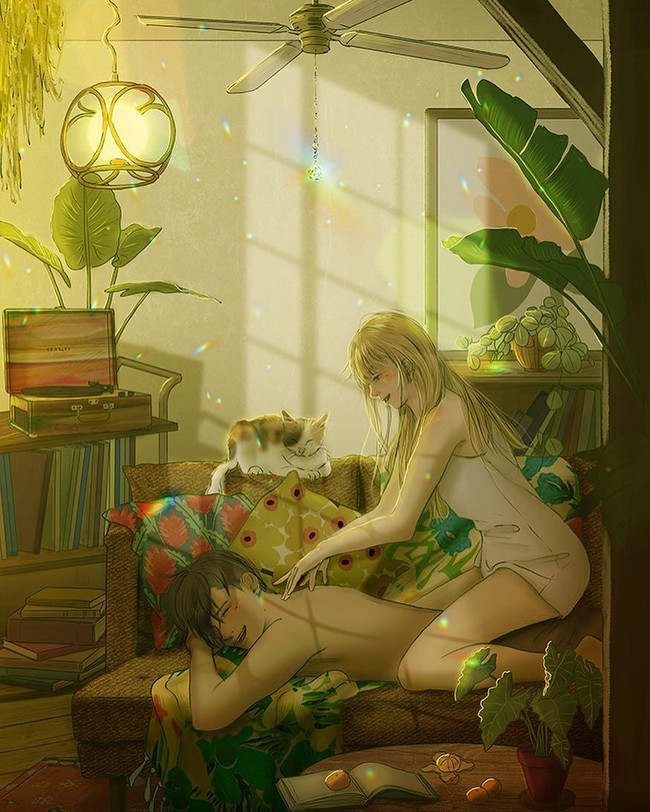 Memberikan pijatan-pijatan ketika suami tubuhnya merasa lelah setelah seharian bekerja. Foto: Instagram @poetic.persona