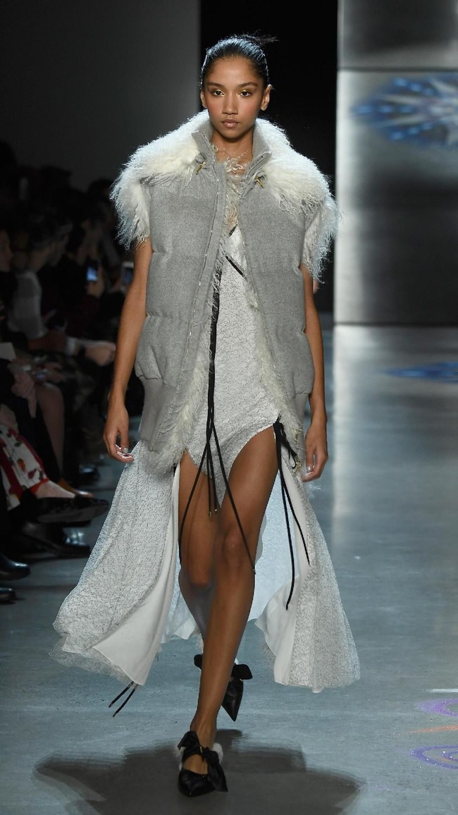 Fashion show Prabal Gurung di New York Fashion Week, di Galeri I, Spring Studio, New York City, Minggu 11/2/2018. (Photo by Frazer Harrison/Getty Images)