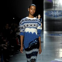 Fashion show Prabal Gurung di New York Fashion Week, di Galeri I, Spring Studio, New York City, Minggu 11/2/2018. (Photo by Frazer Harrison/Getty Images)