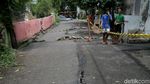 Penampakan Jalan Retak di Matraman