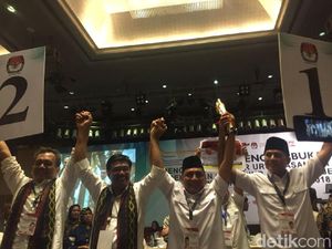 Survei Indo Barometer: Djarot-Sihar 37,0% Vs Edy-Ijeck 36,1 %
