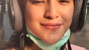 Melalui akun Instagram pribadinya, Marshanda mengunggah sebuah video saat ia sedang menaiki Go-Jek. (IG: @marshanda99). Foto: istimewa