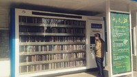 Kalau yang ini merupakan Perpustakaan Dongguan China. Sistemnya pustakawan mengelola perpustakaan swalayan di sudut jalan. Istimewa/cnet.com