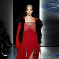 Fashion show Prabal Gurung di New York Fashion Week, di Galeri I, Spring Studio, New York City, Minggu 11/2/2018. (Photo by Frazer Harrison/Getty Images)