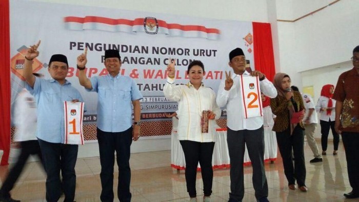 Pilbup Luwu, BAIK Nomor 1 dan KITA Nomor 2