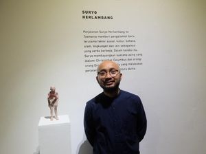 Suryo Herlambang, Pematung Muda Juara Kompetisi Trimatra Salihara