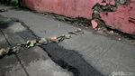 Penampakan Jalan Retak di Matraman