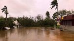 Foto: Tonga yang Porak-poranda karena Topan Gita