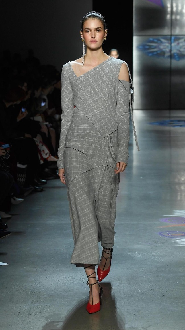 Fashion show Prabal Gurung di New York Fashion Week, di Galeri I, Spring Studio, New York City, Minggu 11/2/2018. (Photo by Frazer Harrison/Getty Images)