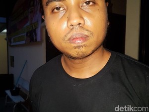Tampang Driver Taksi Online, Tersangka Pencabulan Penumpang Dekat Bandara