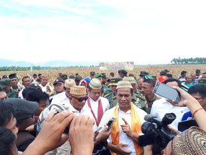 Mentan Lepas Ekspor 57.650 Ton Jagung Gorontalo ke Filipina